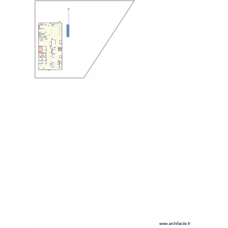 sdg10 100x200 export. Plan de 15  et 1964 m²