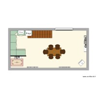 Plan petite cuisine + entrée