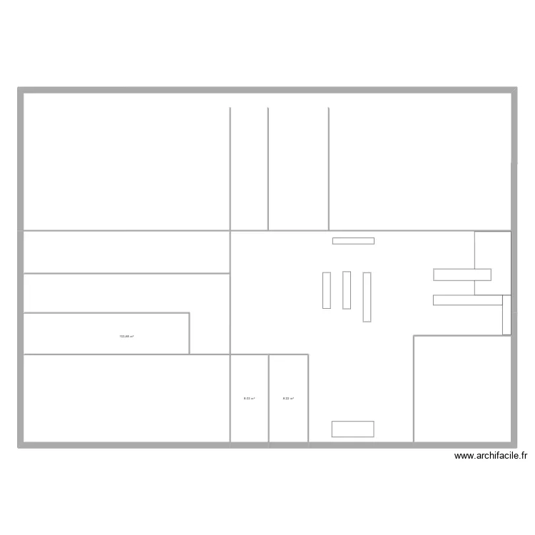 Plan de masse. Plan de 3 Pièces et 120 m² Plan de masse. Plan de 3 Pièces et 120 m²