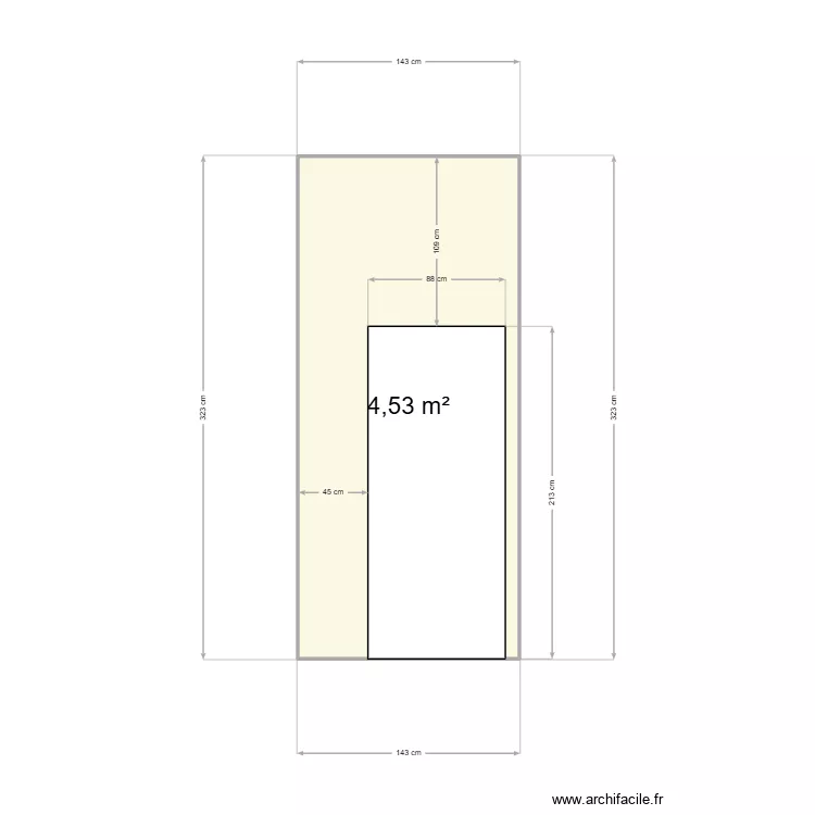 SDB PORTE. Plan de SDB PORTE. Plan de