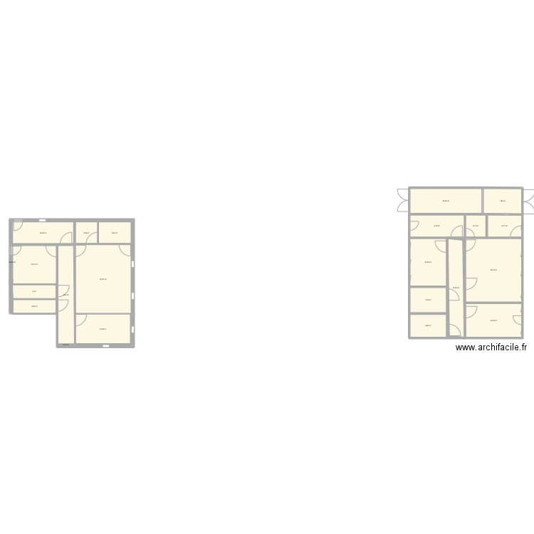 fromagerie . Plan de 22 pièces et 229 m2