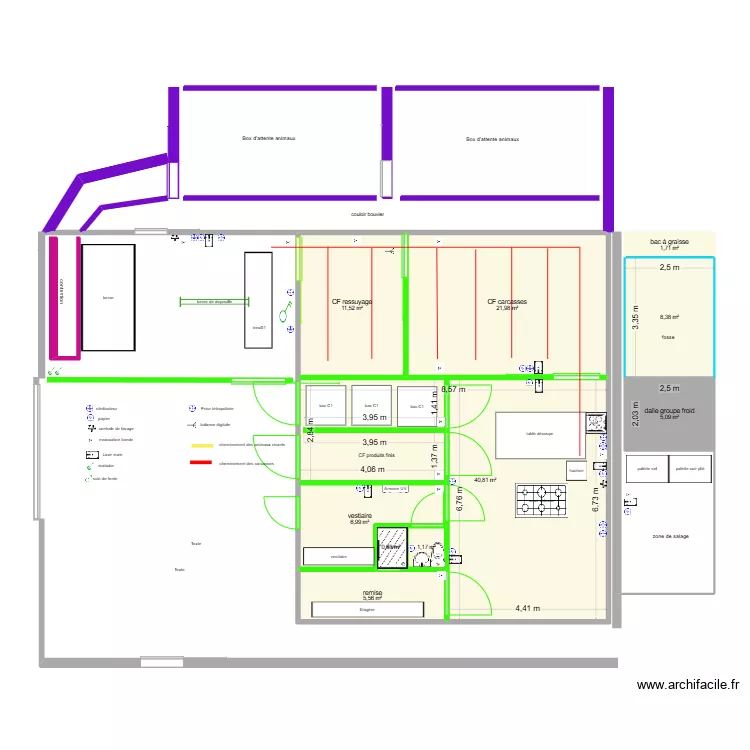 plan vis&eacute; par jacques. Plan de 