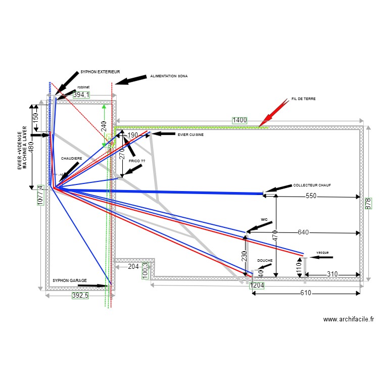 PLAN RESEAU. Plan de 0 pièce et 0 m2
