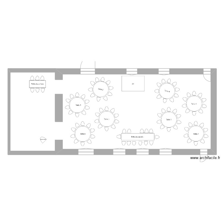 IG 3 mariage. Plan de 0 pièce et 0 m2