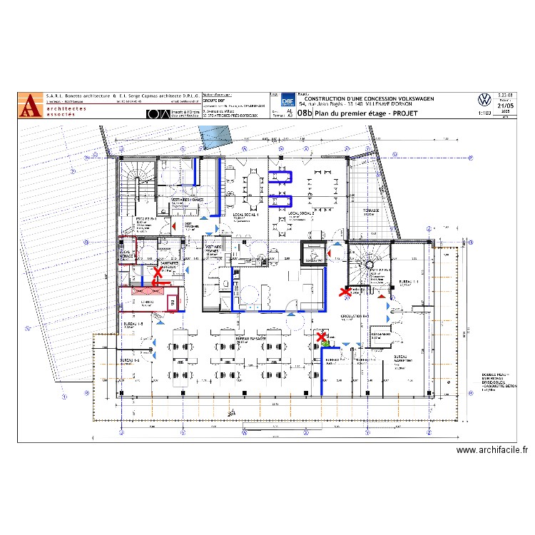 Volkswagen Villenave d'Ornon R+1. Plan de 0 pièce et 0 m2