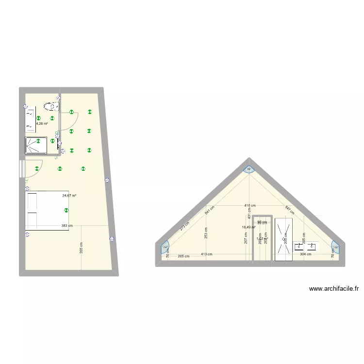 suite parentale pauline. Plan de 