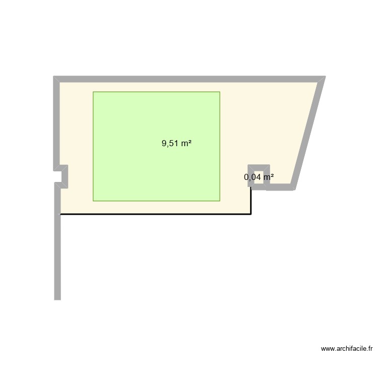 EDS_SPC_PASSERELLE_PLAN_SOL. Plan de 0 pièce et 0 m2