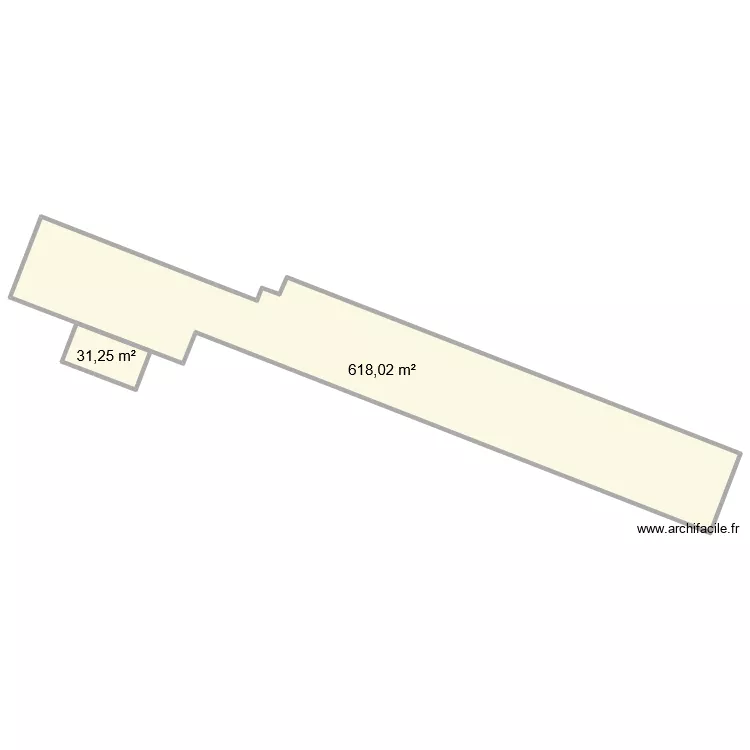 76451-MAS-ECOLE PRIMAIRE CURIE. Plan de 2  et 649 m²