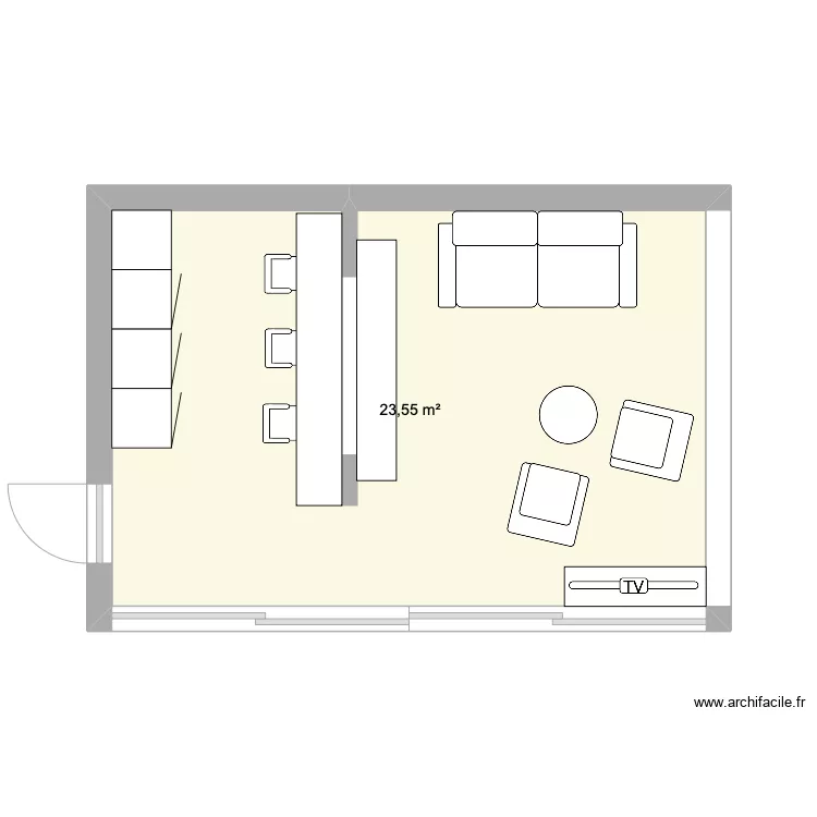 PAPI NANOU 2. Plan de 