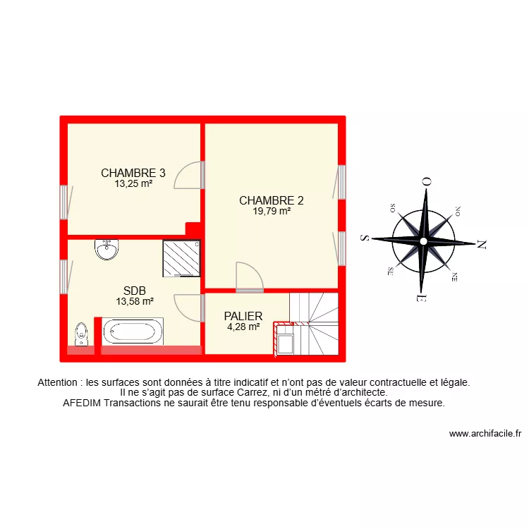 BI 30017 -. Plan de 27  et 212 m²