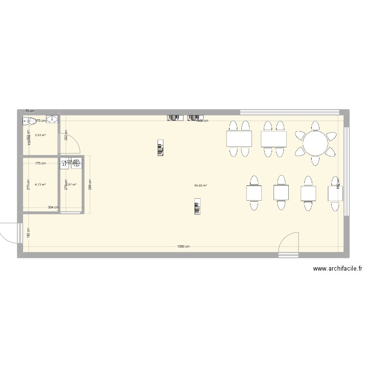 mag. Plan de 0 pièce et 0 m2