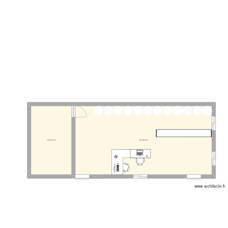 mkm. Plan de 0 pièce et 0 m2