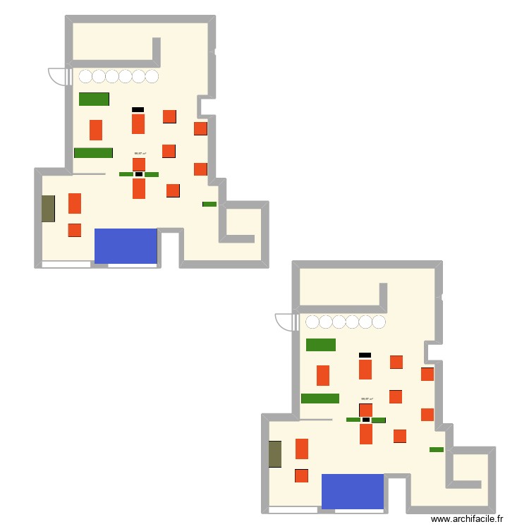 Tr&eacute;bor. Plan de 0 pièce et 0 m2
