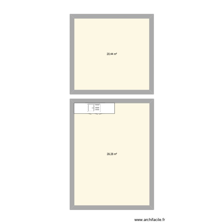 XROUSSE MEZZA DEMOLITION. Plan de 0 pièce et 0 m2