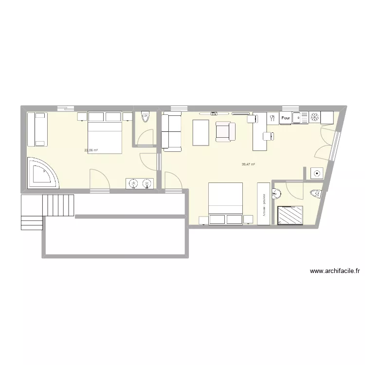 Mezzanine Vichy. Plan de Mezzanine Vichy. Plan de