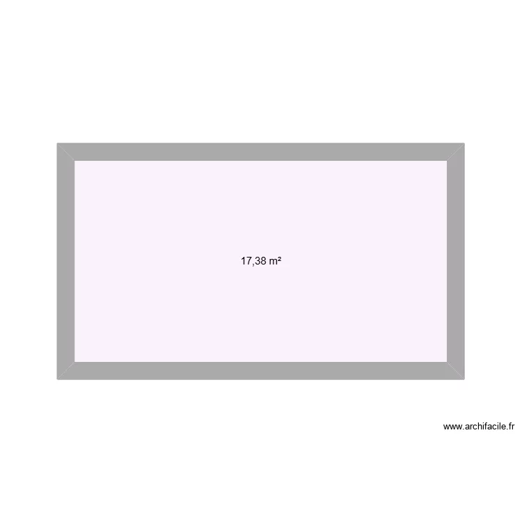 ESSAI. Plan de 1  et 17 m²