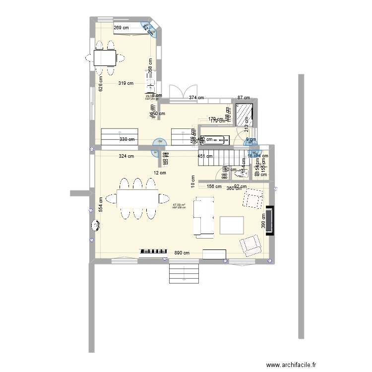 RDC Serpolette Version 1. Plan de 0 pièce et 0 m2