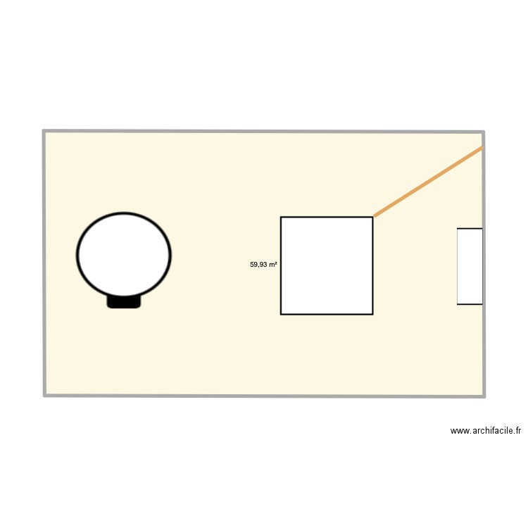 Garrage. Plan de 0 pièce et 0 m2