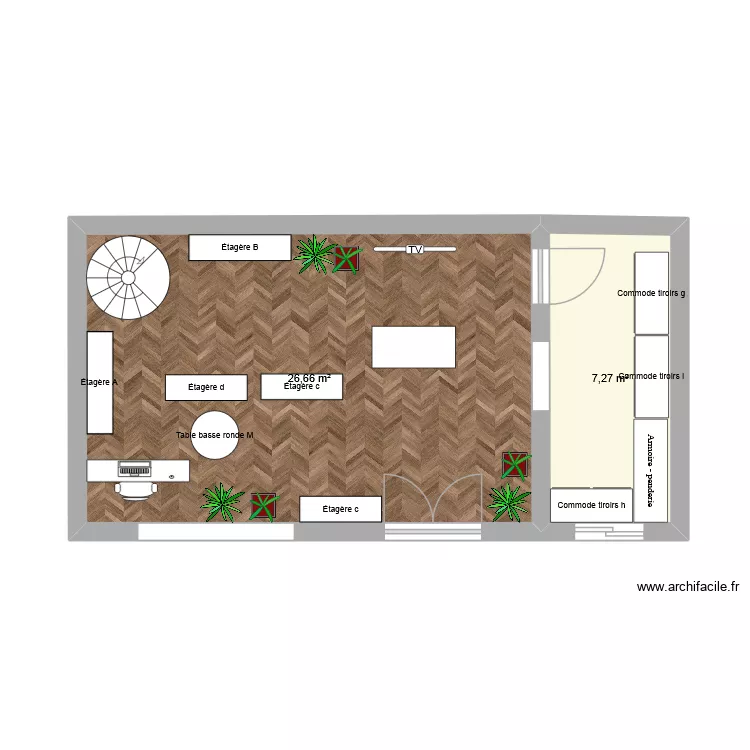 plan régales toi. Plan de 2 Pièces et 34 m² plan régales toi. Plan de 2 Pièces et 34 m²