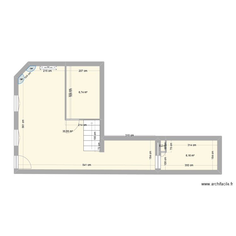 9 Foch rdc. Plan de 0 pièce et 0 m2