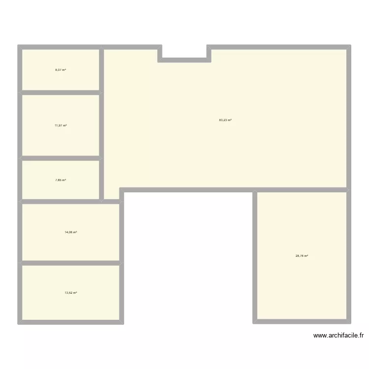 plan2. Plan de 7 et 167 m² plan2. Plan de 7 et 167 m²