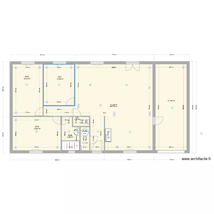 le grand aubat 01. Plan de 