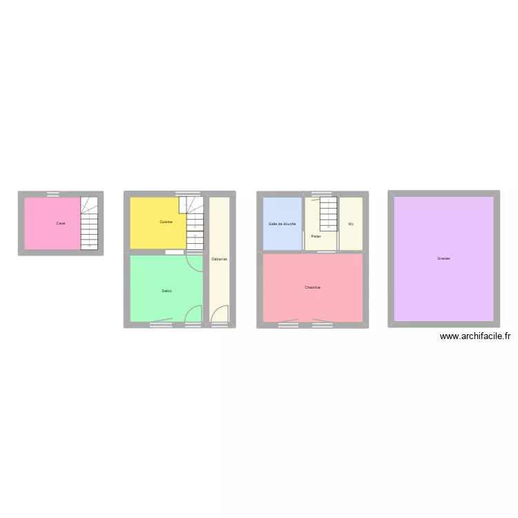 Blaregnie. Plan de 9 et 90 m² Blaregnie. Plan de 9 et 90 m²