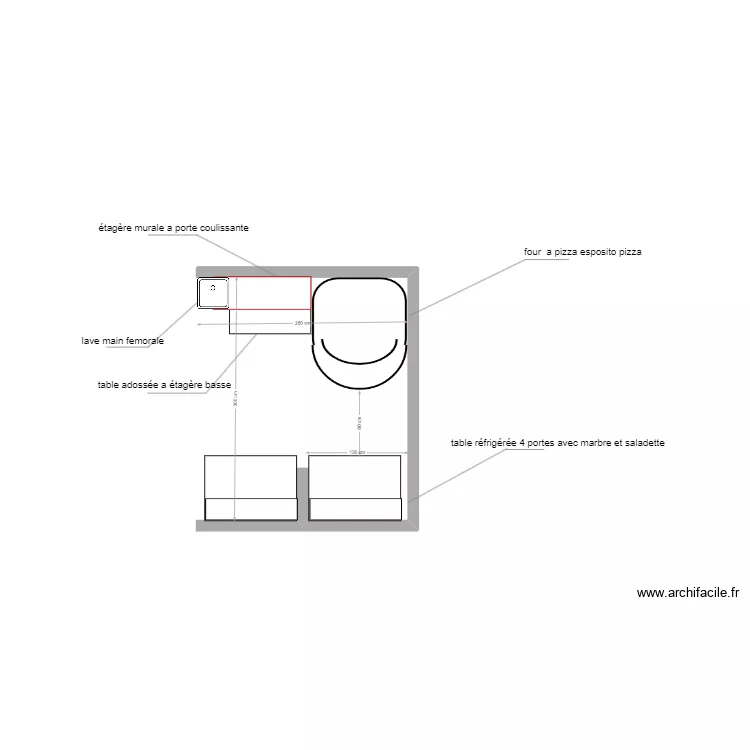 les aiglons espace pizza. Plan de les aiglons espace pizza. Plan de