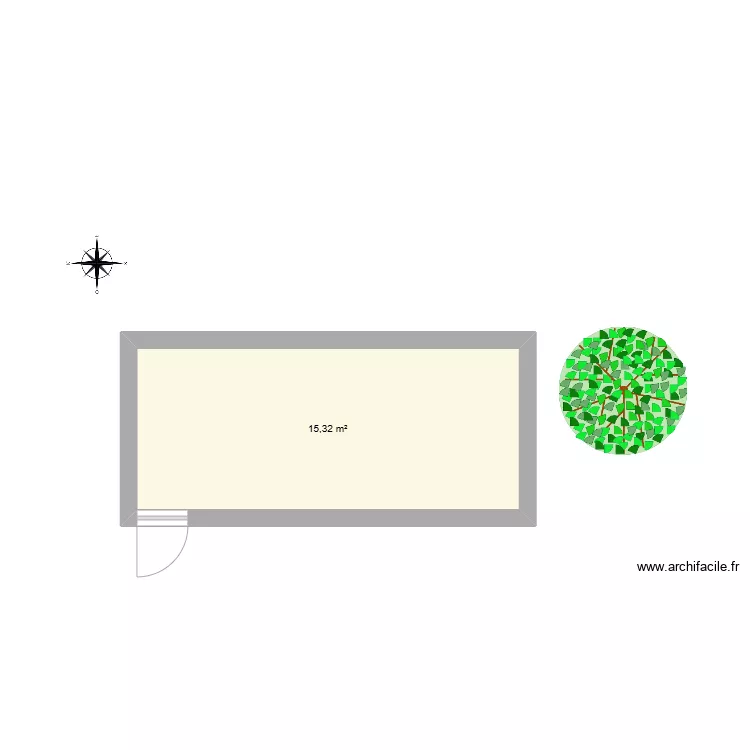 Abris jardin1. Plan de 