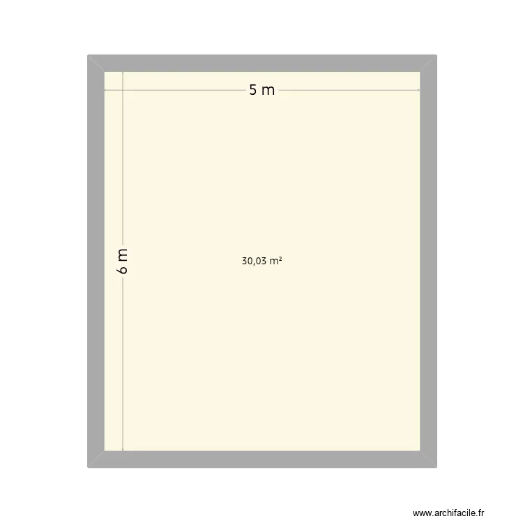 Mon plan. Plan de 1  et 30 m²