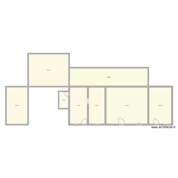 plan nu haut. Plan de 8 et 204 m² plan nu haut. Plan de 8 et 204 m²