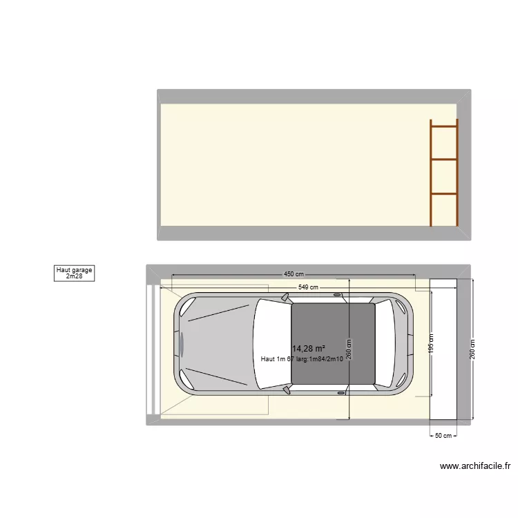 garage Rossan. Plan de garage Rossan. Plan de