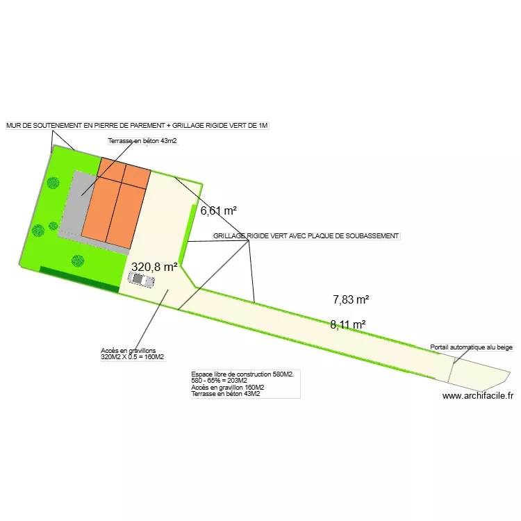 MODIFICATION PC 26. Plan de 