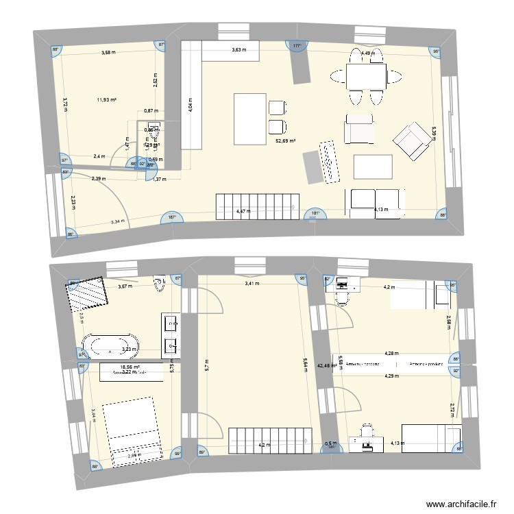 sgl 1. Plan de 0 pièce et 0 m2