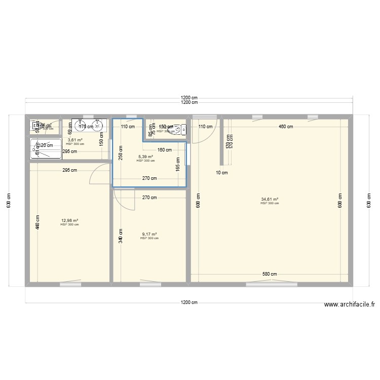 Projet Eése 3. Plan de 0 pièce et 0 m2