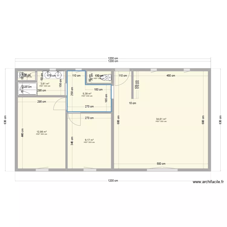 Projet E&eacute;se 3. Plan de 