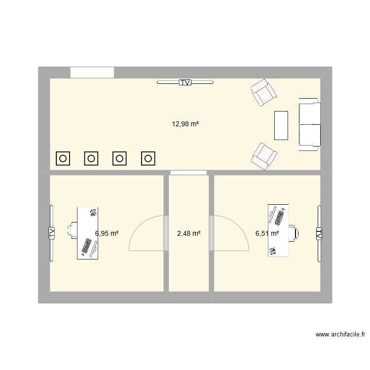 merlin. Plan de 0 pièce et 0 m2