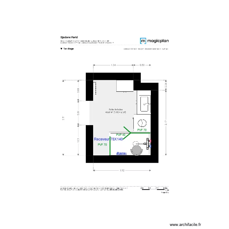 Plan Projet  Djedane Farid. Plan de 