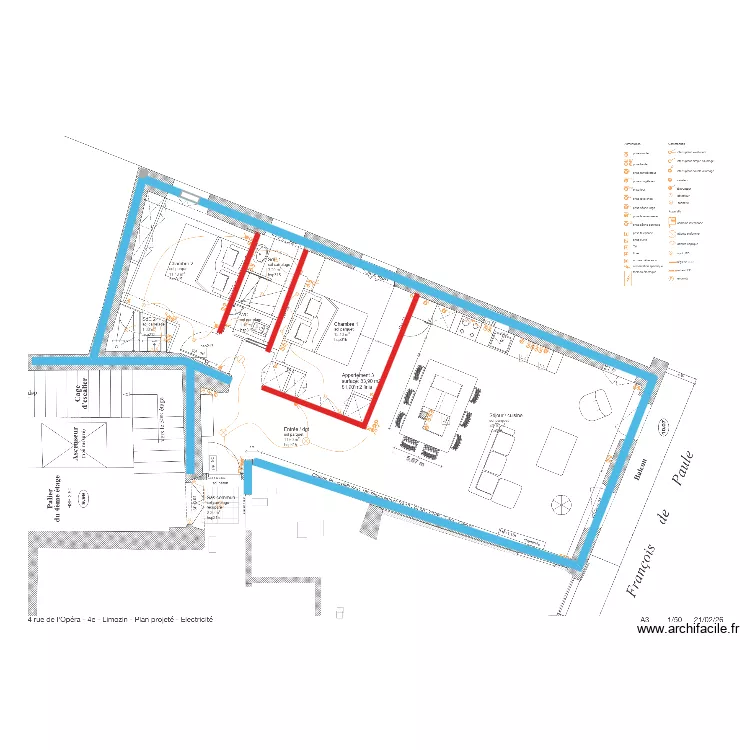 Plan Manon echelle KO. Plan de 