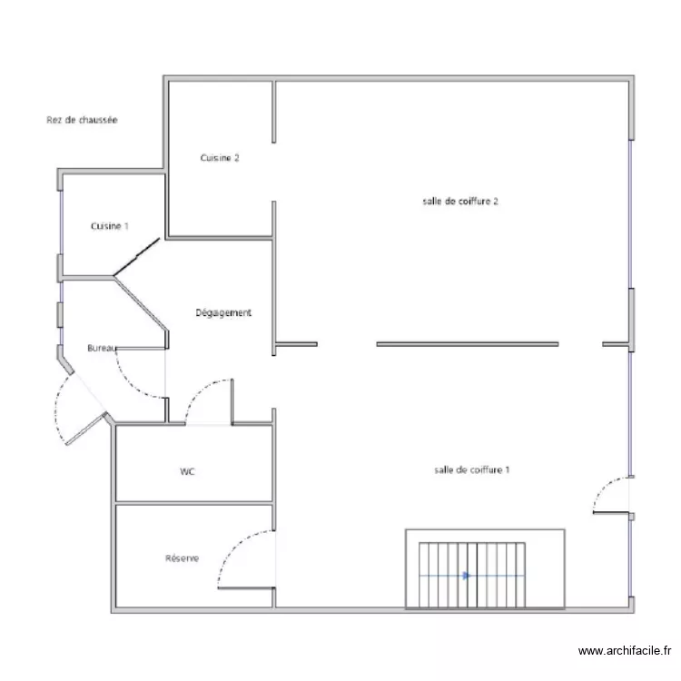 SALON_RDC. Plan de SALON_RDC. Plan de