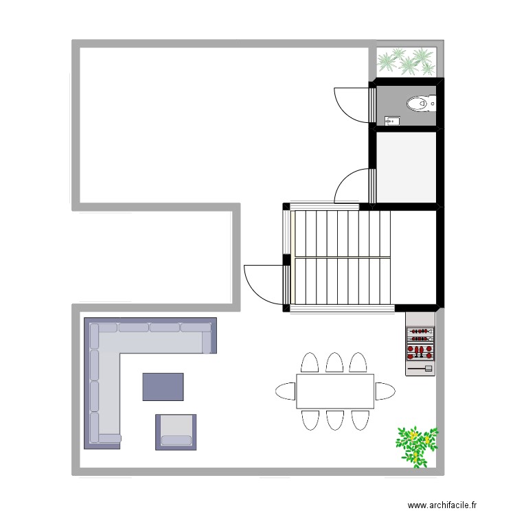 COO House 100m2. Plan de 23 pièces et 351 m2