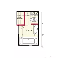 Salle de bain initiale