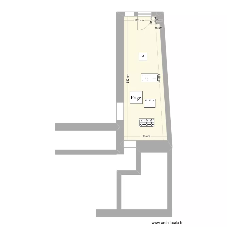 GULUZKITCHEN. Plan de 