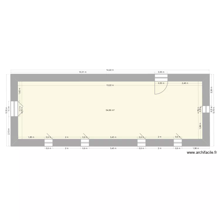 Soncourt RDC et Etage. Plan de 2  et 110 m²
