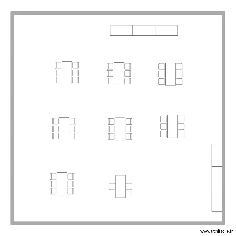 alise. Plan de 1 Pièce et 276 m²