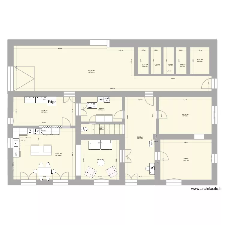 PROJET 28_12_25 V2. Plan de 30  et 434 m²