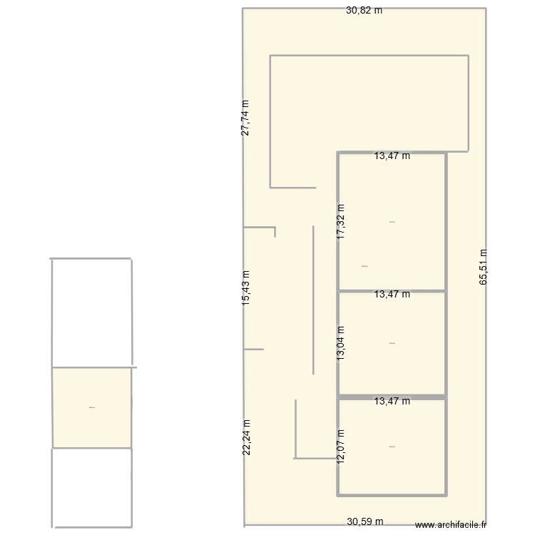 Plan Camille. Plan de 5 pièces et 2685 m2