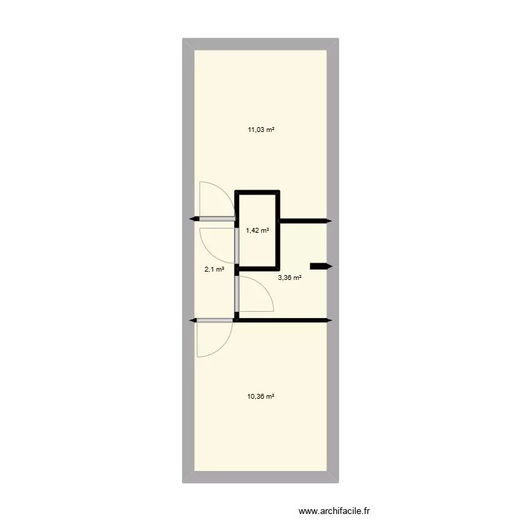 chauffage sol extension. Plan de 