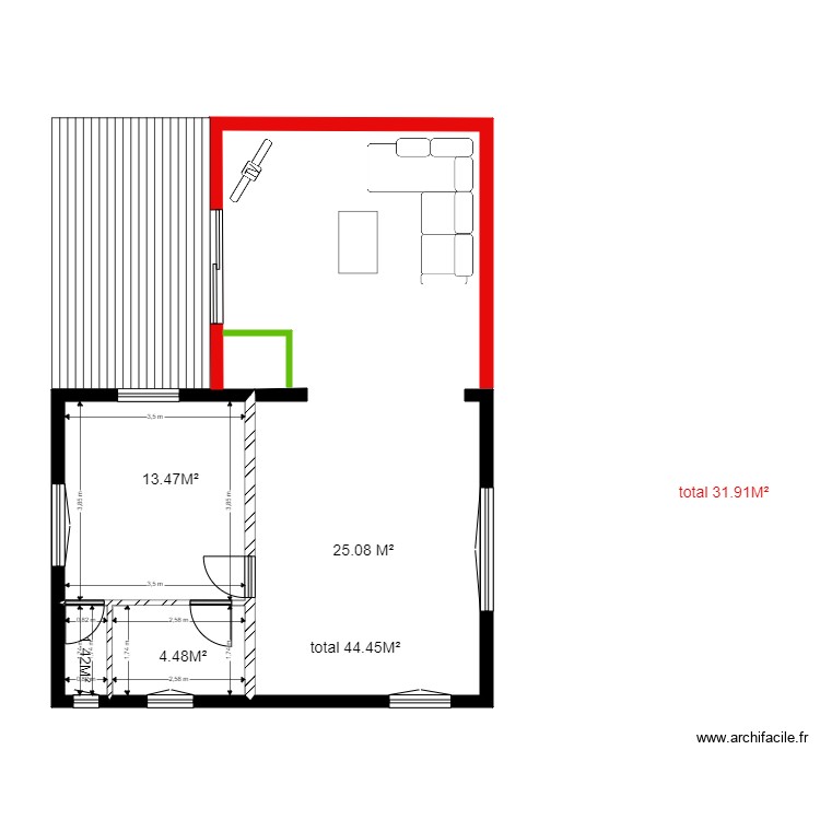 x projet. Plan de 0 pièce et 0 m2 x projet. Plan de 0 pièce et 0 m2