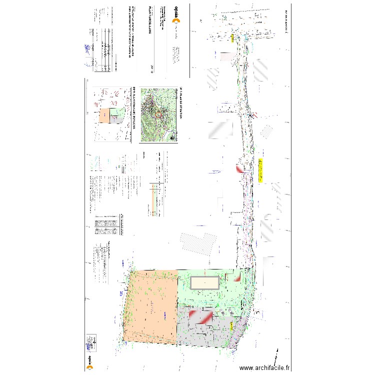 CLEM JU OK. Plan de 1 pièce et 99 m2
